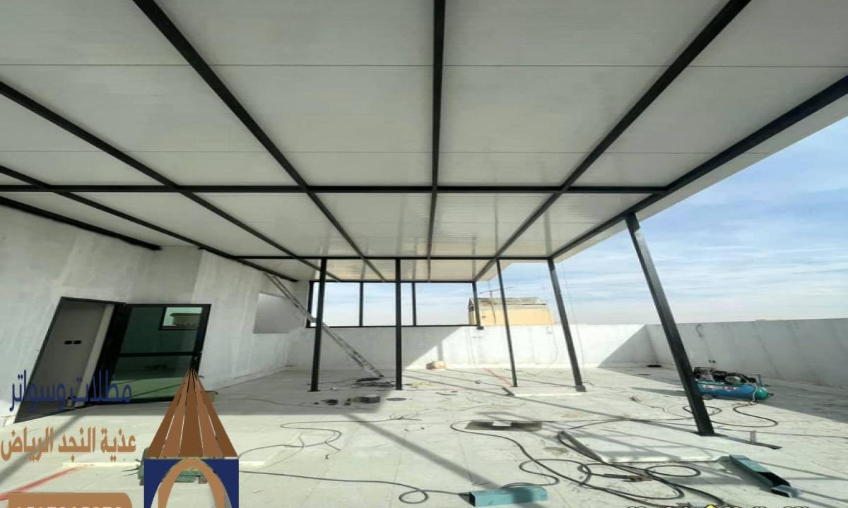 مظلات مداخل فلل