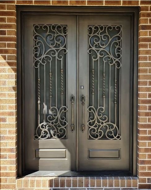 ابواب حديد خارجية وخارجية تفصيل حسب الطلب من ورشة الرياض