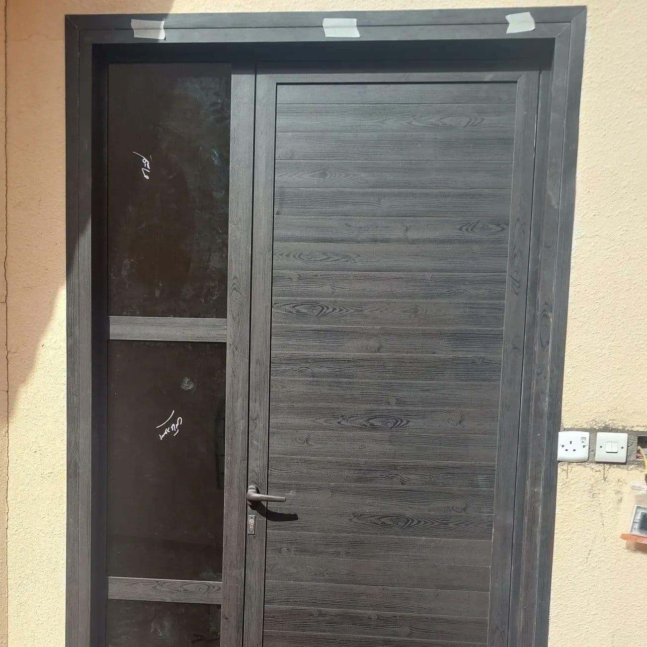 ابواب حديد للمداخل ابواب حديد خارجية بسيطة